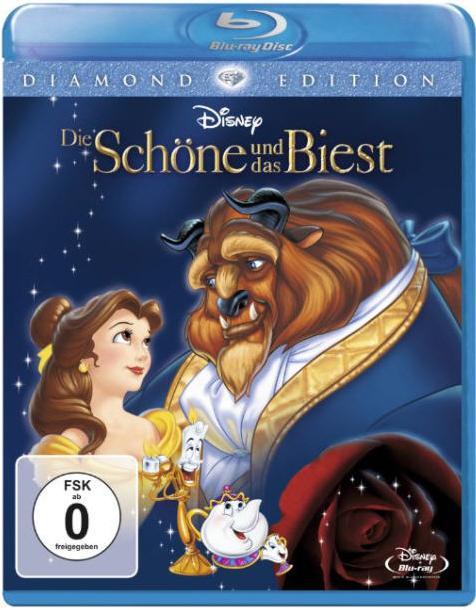 Produktbild Die Schöne und das Biest Diamond Edition (Blu-ray, 1991, Deutsch)