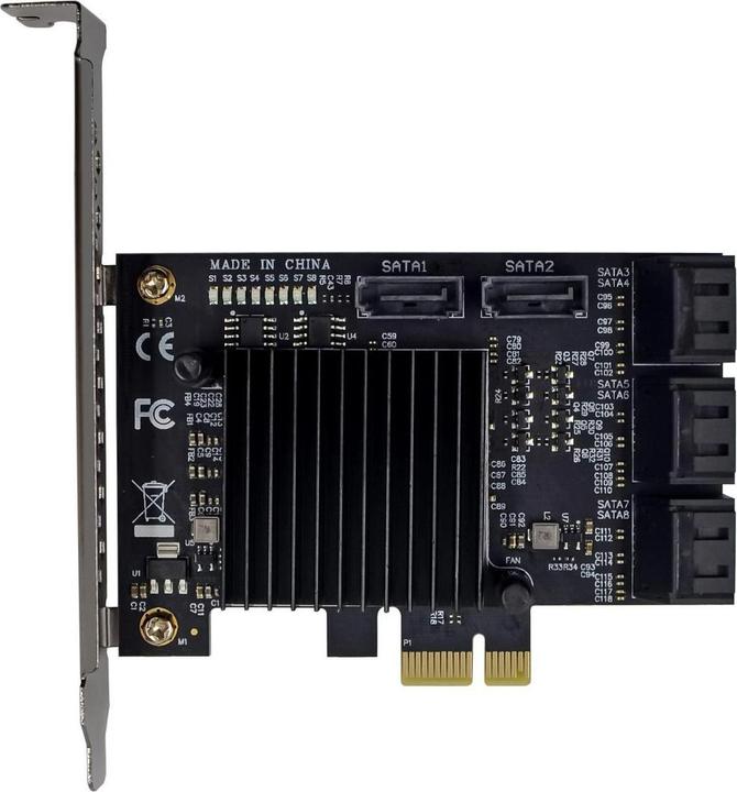 Actual product image MicroConnect PCI-E 88SE9215 8-Port SATA?