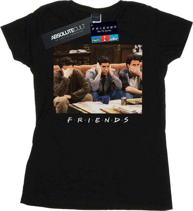 Actual product image Friends Womens/Ladies Three Wise Guys Cotton T-Shirt (XL)