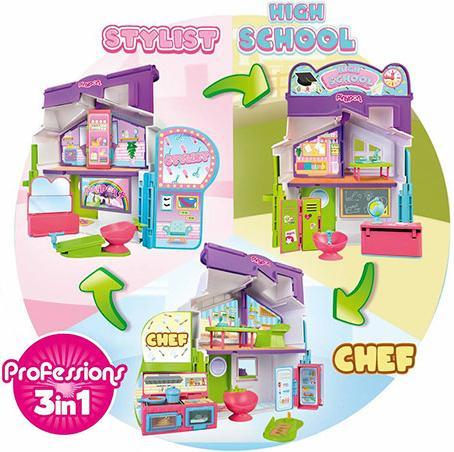 Actual product image Famosa Pinypon Professions 3 In 1