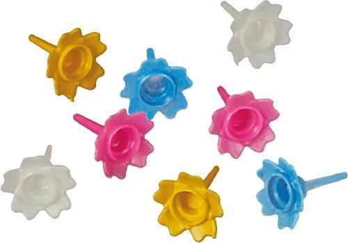 Image du produit Papstar Support pour bougies d'anniversaire couleurs assorties (144 x)