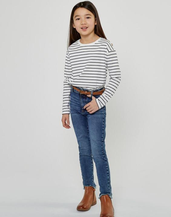 Produktbild La Redoute Collections Langärmeliges Matrosenshirt aus Baumwolle (140)