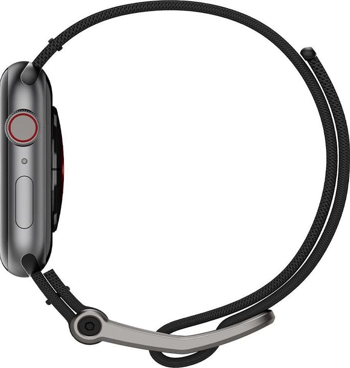 Productafbeelding Spigen Durapro Flex band voor Apple Watch 4 / 5 / 6 / 7 / SE (42 / 44 / 45 mm) zwart (42 mm, 44 mm, 45 mm, Nylon)