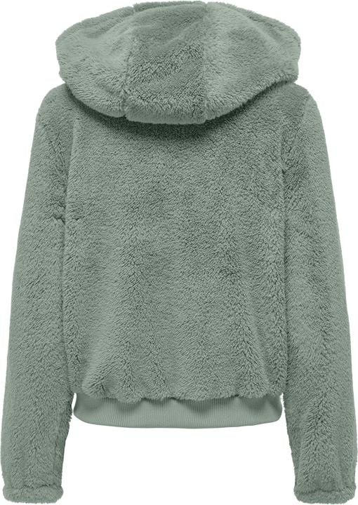 Actual product image Only Hooded jacket Teddy fur jacket (L)