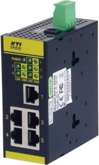 Actual product image KTI Networks KFS-0540 (5 Ports)