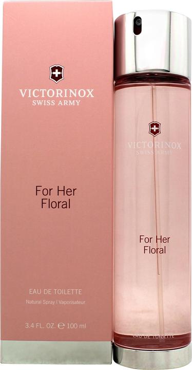 Actual product image Victorinox Swiss Army Floral by Eau de Toilette Spray 100 ml (New Packaging (Eau de toilette, 100 ml)