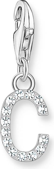 Image du produit Thomas Sabo Charm pendentif lettre C avec pierres blanches argent (Argent 925)