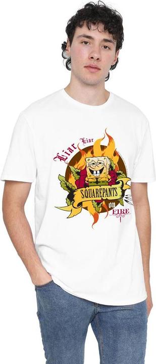 Produktbild Spongebob Squarepants Liar Liar Pants On Fire TShirt (4XL)
