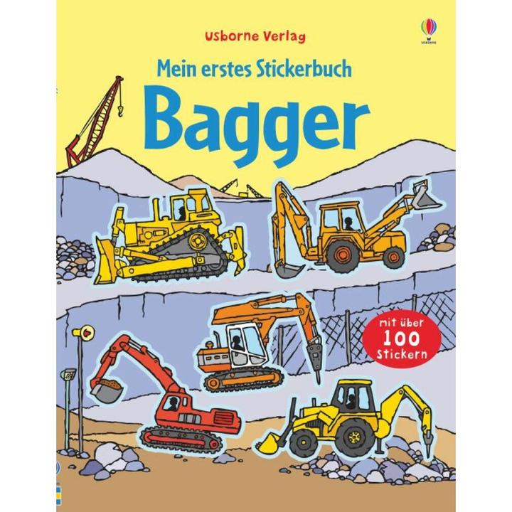 Immagine prodotto Il mio primo libro di adesivi: Excavator