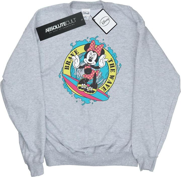 Immagine prodotto Disney Minnie Mouse Brave The Wave Felpa Uomo (S)