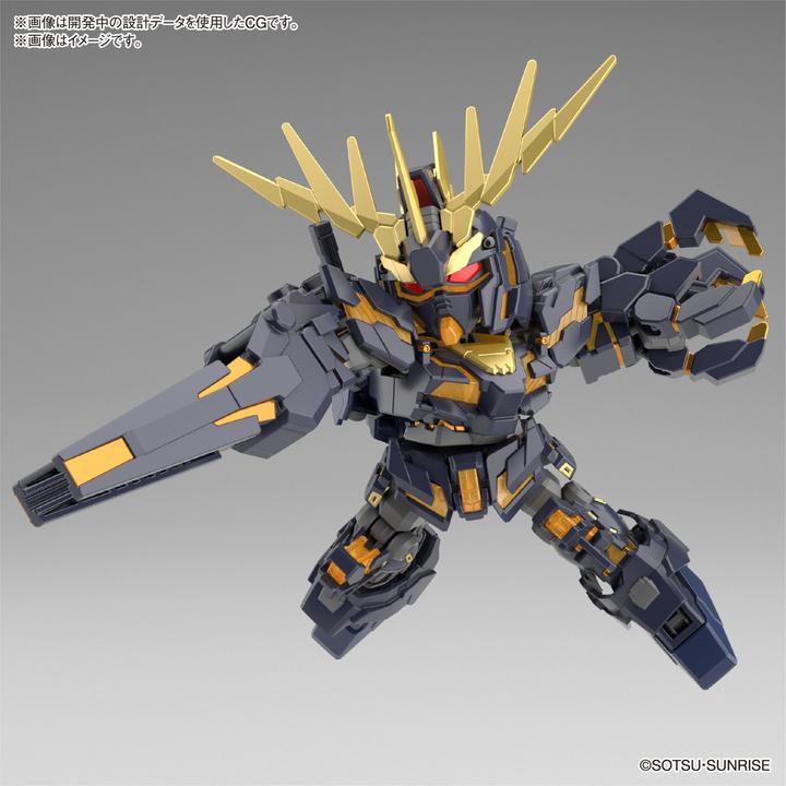 Image du produit Bandai SD GUNDAM -Cross Silhouette Unicorn 02 Banshee & Norn Parts -Model Kit