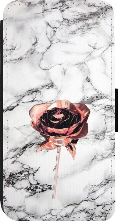 Immagine prodotto PhoneLook Cover Portafoglio Nero Marmo Oro Rosa (Apple iPhone 14 Pro)
