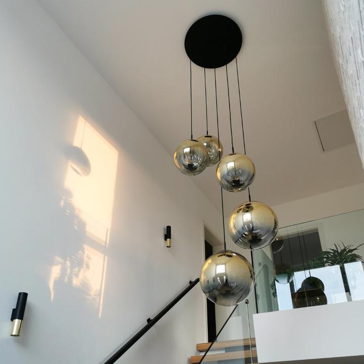 Image du produit s.luce Progress Lampe suspendue Verre avec dégradé de couleurs (E27)