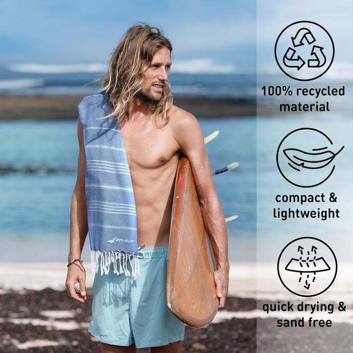 Image du produit Fit-Flip Drap de hammam (200 x 100 cm)