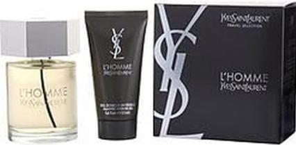 Produktbild Yves Saint Laurent Lhomme von für Männer 2 Stück Geschenk-Set 3.3oz EDT Spray 1.6oz (Manicure set)