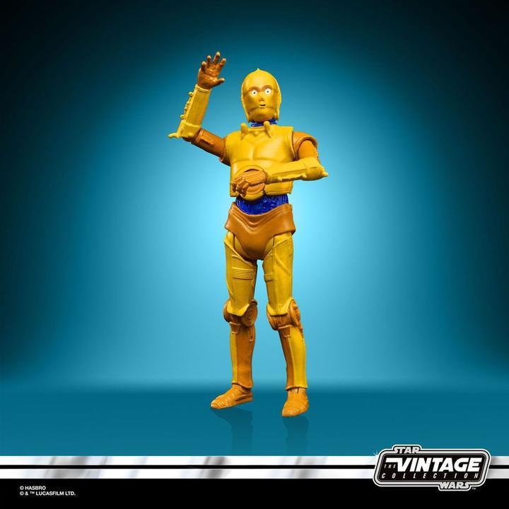Actual product image Hasbro Star Wars: Droids Vintage Collection Action Figure 2021 Sea-Threepio (C-3PO)