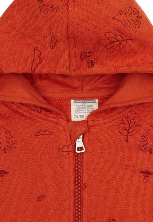 Image du produit loud + proud Veste en tricot structuré Terracotta (80)