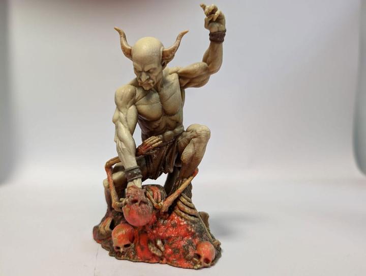 Produktbild Cave Toys Kreator Statue 1/10 Kreator Pleasure to Kill Bloody Ver. 13 cm