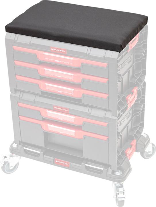 Immagine prodotto Tool Brothers Qbrick System PRO Seat Piastra adattatore per sedile in schiuma 450 x 310 x 31 mm Superficie di (Schiuma solida)