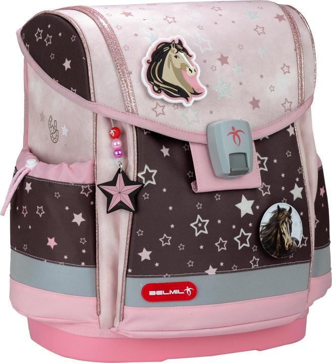 Immagine prodotto Belmil CLASSY Plus Schulrucksack-Set Champion Horses (19 l)