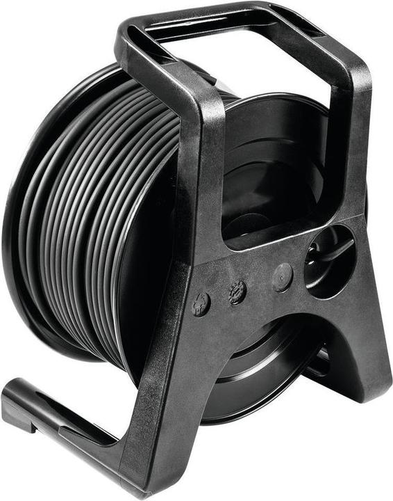 Actual product image Psso DMX cable reel XLR 50m sw Neutrik 2x0.22 (50 m, 0.44 mm²)