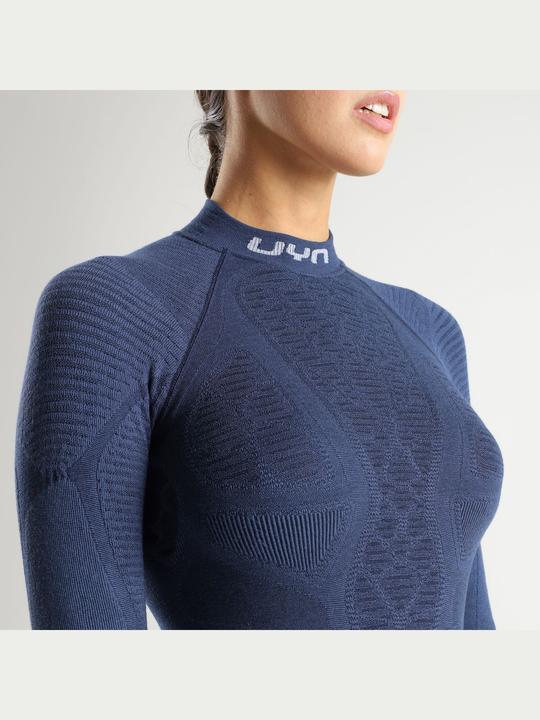 Actual product image UYN T-Shirt Frau Elevatyon Biomorph Uw Shirt Langärmelig Rollkragen (L, XL)