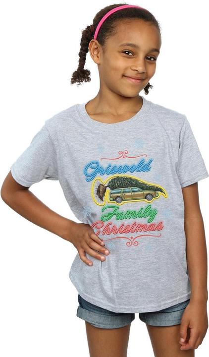 Image du produit National Lampoon´s Vacation National Lampoon's Christmas Vacation - T-shirt GRISWOLD FAMILY CHRISTMAS - Fille (152, 158)