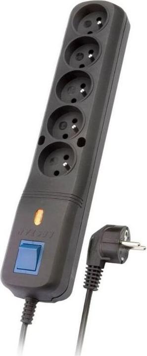 Lestar Steckdosenleiste LV-530W 5W schwarz 3M (CEE 7/5, 3 m)