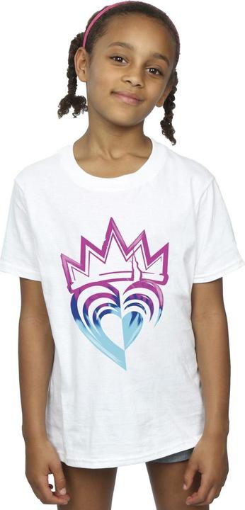 Immagine prodotto Disney Descendants Pink Crown Maglietta Ragazze (152, 158)