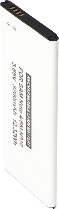 Actual product image AccuCell Battery Samsung Galaxy Note 4