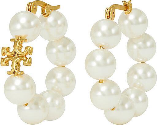 Image du produit Tory Burch Boucles d'oreilles KIRA PEARL HOOP
