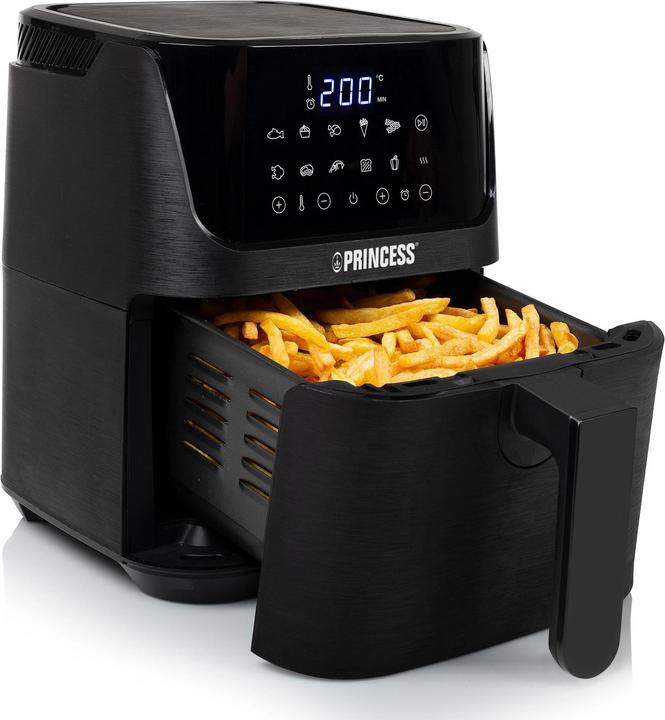 Actual product image Princess Heissluft-Fritteuse 3.5 l, Detailfarbe: Schwarz