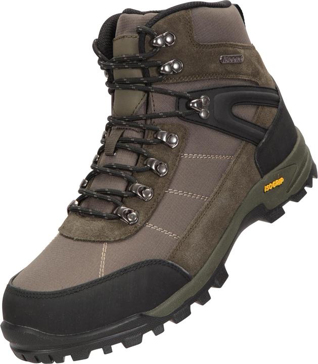 Actual product image Mountain Warehouse Mens Storm Extreme Suede Waterproof Hiking Boots (42)