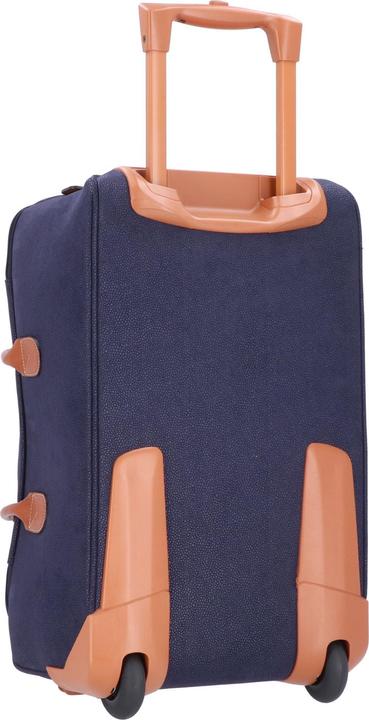 Actual product image Brics Travel Bag with Wheels "Life" 55cm (Blue) (40 l, Hand luggage (up to 50 litres))
