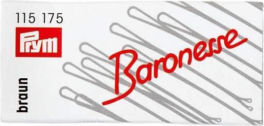 Produktbild Baronesse Klemmen 120er Box 5cm braun BA (12 Stk.)