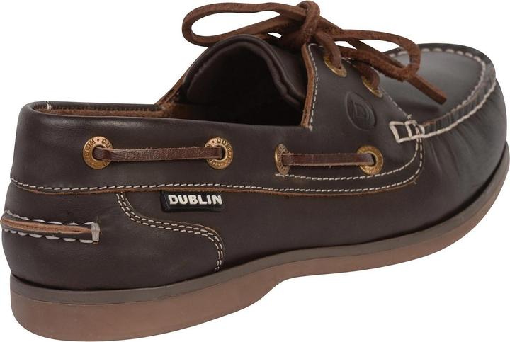 Actual product image Dublin Wychwood Arena leather boat shoes (43)