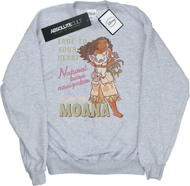 Disney Moana Natural Born Navigator Sweatshirt Mädchen