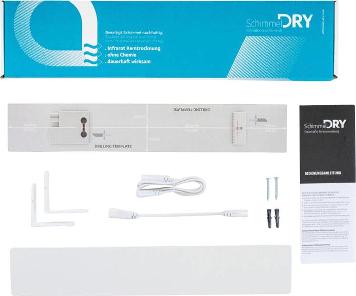 Actual product image Technaxx Heizkörper Schimmel Dry M2 Erweiterungs-Set (55 W)