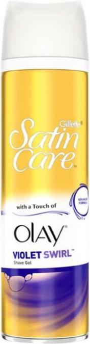 Image du produit Gillette - Gel à raser Satin Care - Gel à raser pour femmes (200 ml, Gel de rasage)