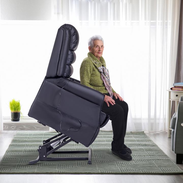 Actual product image Outsunny Armchair with stand-up aid