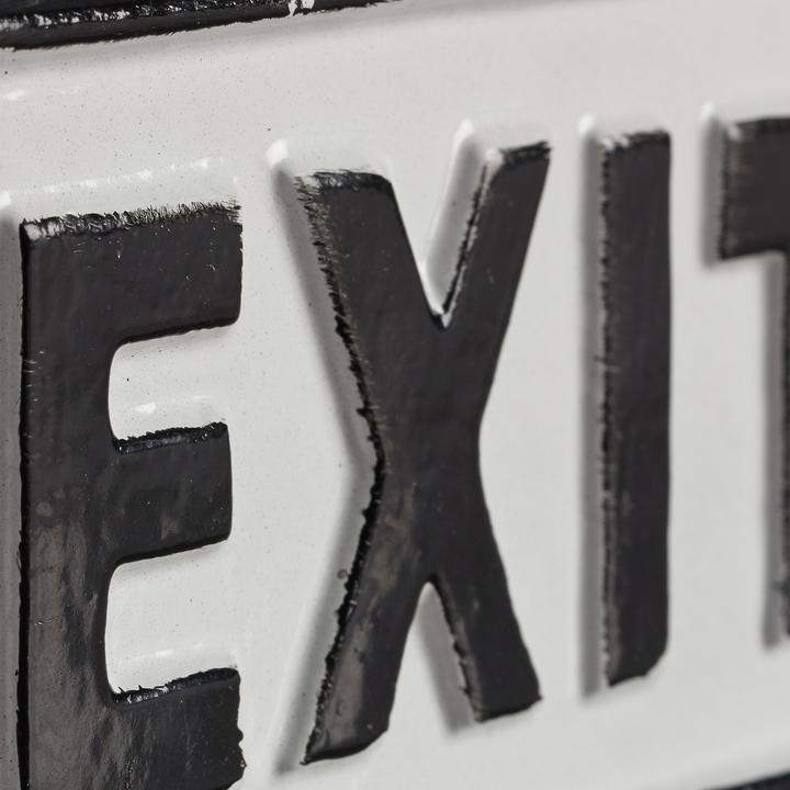 Produktbild Relaxdays Exit Schild