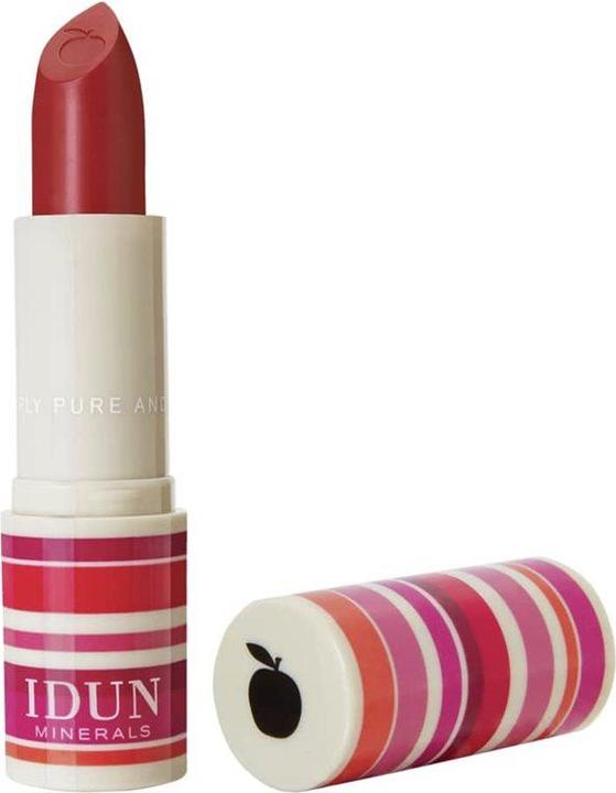 Actual product image IDUN Minerals Lipstick Körsbär mörkrosa (Körsbär mörkrosa)