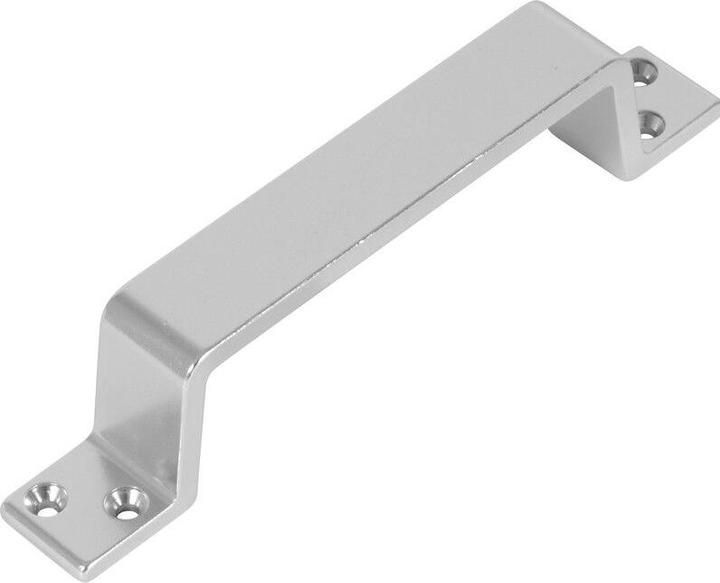 Productafbeelding Hermeta Handgreep 420 Uitsteeksel 27 mm Lengte 110 mm Breedte 13 mm Aluminium zilver geanodiseerd Aantal