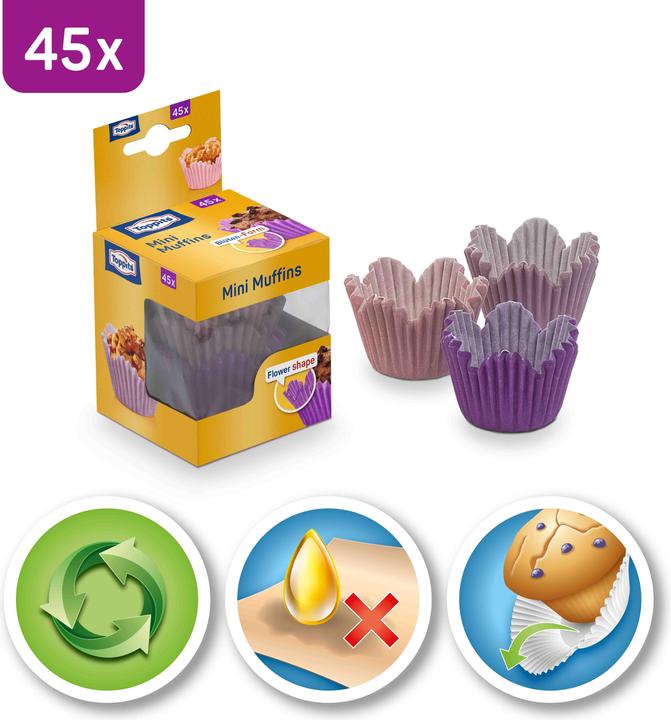 Image du produit Toppits Tasses en papier (4.50 cm)