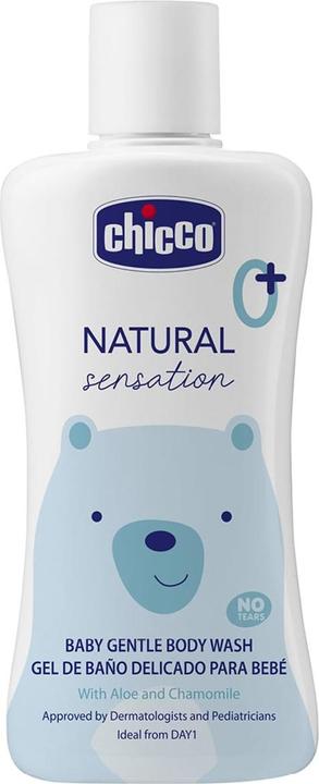 Chicco Bain de corps doux pour bébé sans larmes, 200ml - 0m