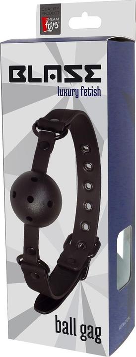 Produktbild Dream Toys Knebel-BLAZE BALL GAG WITH PAINTING EDGE BLACK