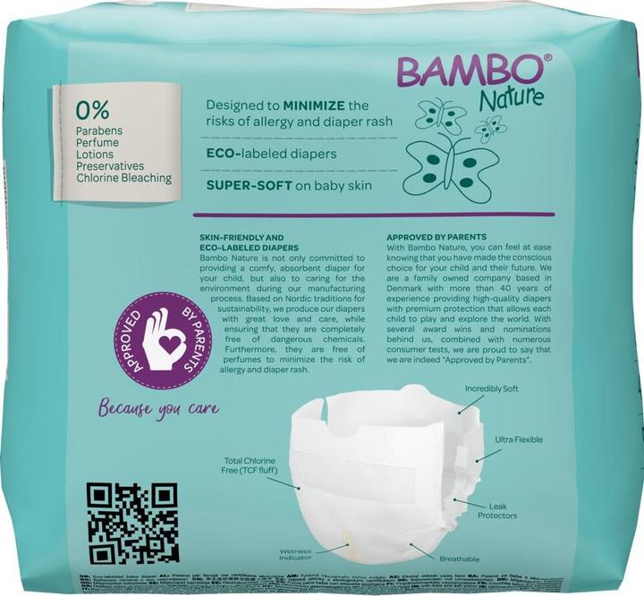 Actual product image Abena Bambo Premature 1-3kg (Size 0, Pack, 24 Piece)