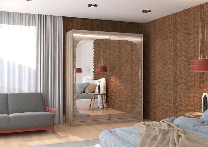 Actual product image ADRK Furniture Arizona (180 x 58 x 215 cm)