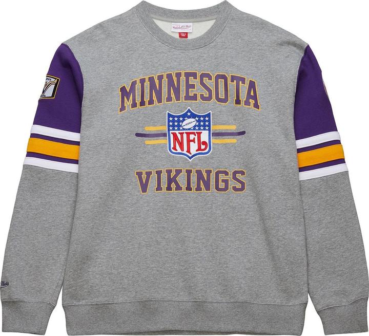 Mitchell & Ness Fleece 4.0 Pullover Minnesota Vikings - M (M)