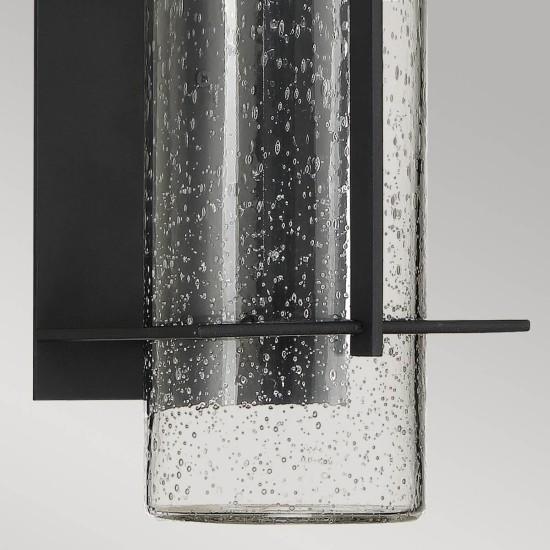 Produktbild Elstead Lighting Eames LED Aussen-Aussenwandleuchte 41cm Erde Schwarz Klar IP44 (800 lm)
